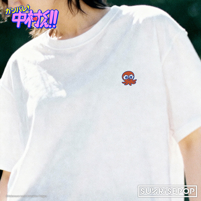 SUNRISEPOP Go for It, Nakamura-kun T-Shirt, 100% Cotton Crew Neck Short Sleeve Graphic Tee