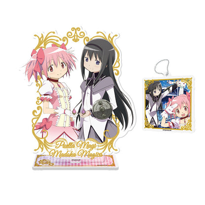 SUNRISEPOP Puella Magi Madoka Magica Madoka Kaname & Homura Akemi Acrylic Stand Figure Merchandise