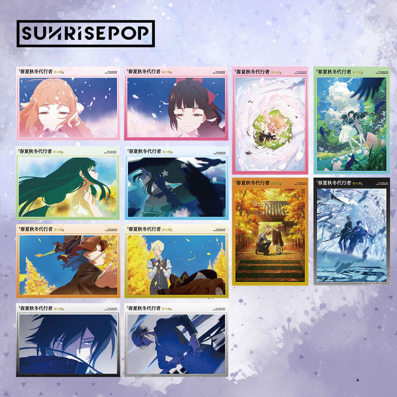 [Pre-order] SUNRISEPOP Agents of the Four Seasons Character Postcard Collection Set