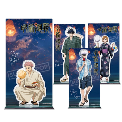 Jujutsu Kaisen Gojo Satoru Midsummer Lantern Series Character Stand Anime Peripheral Trendy Toys
