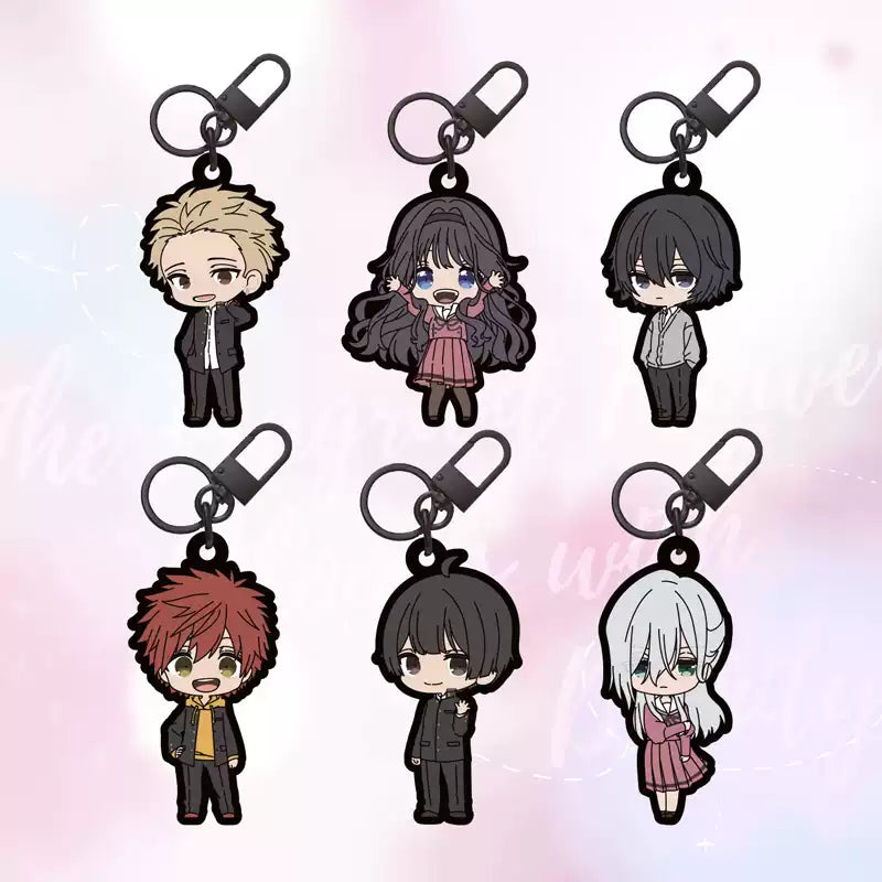 The Fragrant Flower Blooms With Dignity Rintaro Kaoruko Embroidery Keychain Pendant Blind Box