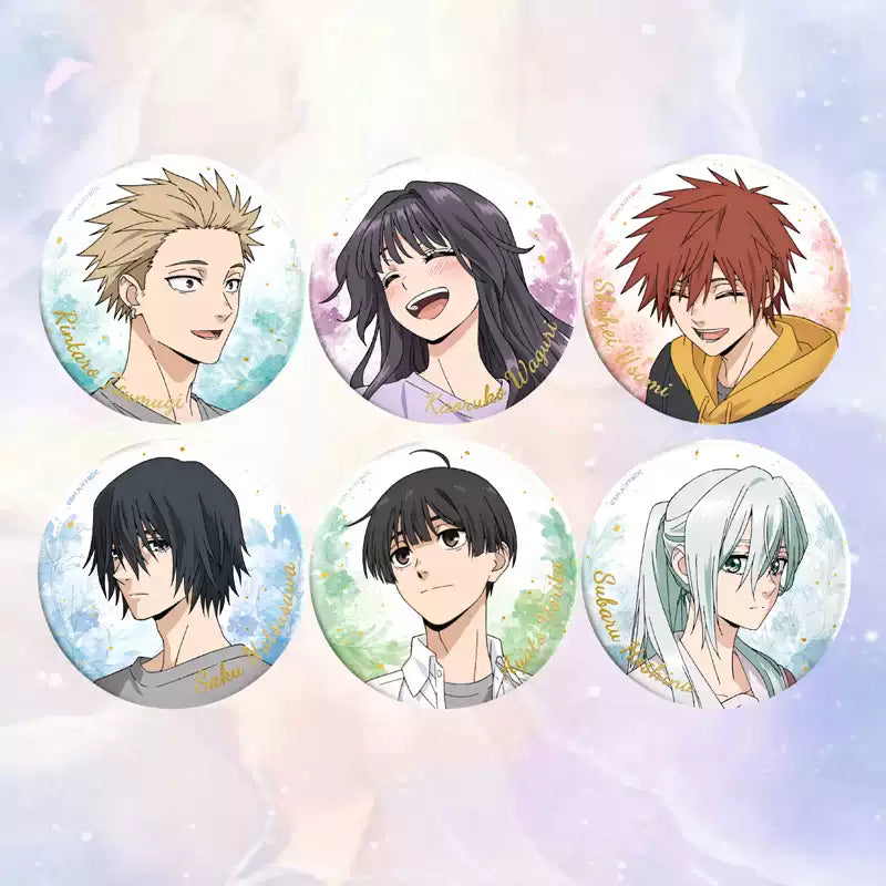 The Fragrant Flower Blooms With Dignity Kaoru Rintaro Washi Paper Badge