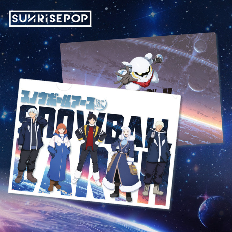 [Pre-order] SUNRISEPOP Snowball Earth Tetsuo & Snow Man Character Clear File Folder