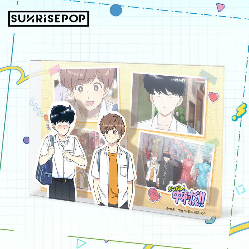 [Pre-order]SUNRISEPOP Go for It, Nakamura-kun Hirose Aki Character Acrylic Figure Stand