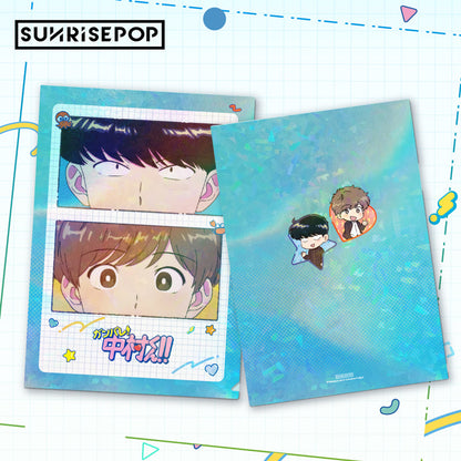 [Pre-order] SUNRISEPOP Go for It, Nakamura-kun Hirose Aki Character A4 Clear File