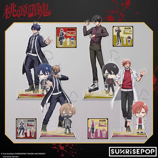 Tougen Anki Acrylic Character Stand – Shiki Ichinose, Jin Kougasaki, Naito Mudano & Kyōya Oiranzaka
