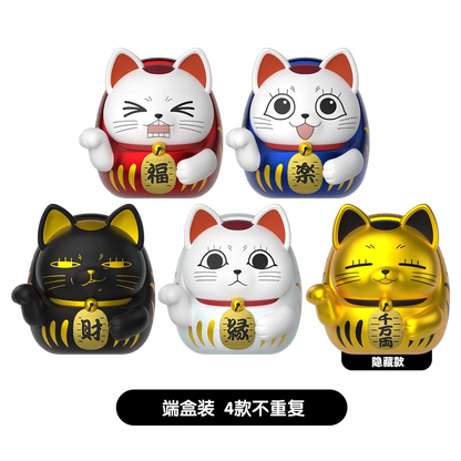 SUNRISEPOP DAN DA DAN Turbo Granny Lucky Cat Blind Box Figure Anime Merchandise
