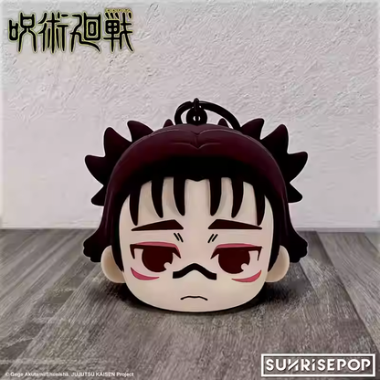 SUNRISEPOP Jujutsu Kaisen Season 3 Coin Purse Anime Character Wallet Mini Zipper Pouch Keychain Bag Charm