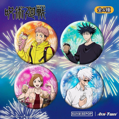 Jujutsu Kaisen Second Season Gojo Satoru Anime Merchandise Character Image Badge The Protagonist Group Badge - SUNRISEPOPJujutsu Kaisen Second Season Gojo Satoru Anime Merchandise Character Image Badge The Protagonist Group Badgerandom oneSUNRISEPOPJujutsu Kaisen Second Season Gojo Satoru Anime Merchandise Character Image Badge The Protagonist Group BadgeSUNRISEPOP