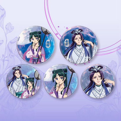 SUNRISEPOP The Apothecary Diaries Character Pin Badge Merchandise (Button Badges)