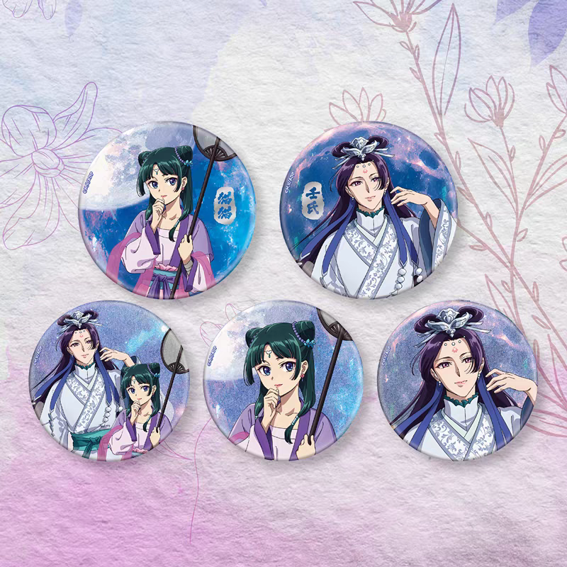 SUNRISEPOP The Apothecary Diaries Character Pin Badge Merchandise (Button Badges)